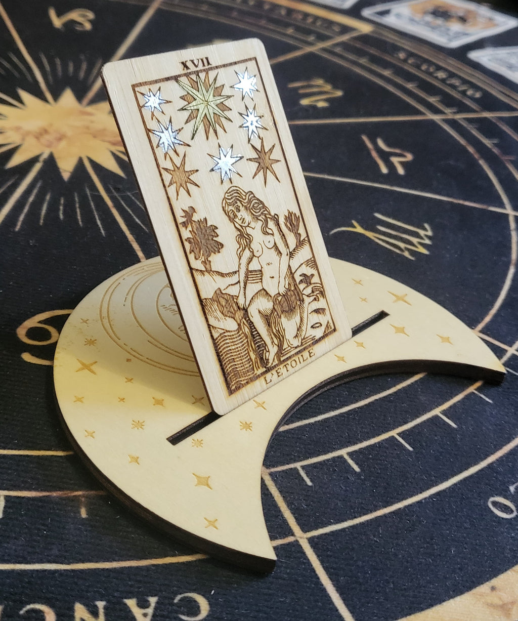 L'Étoile XVII - Carte Tarot NFC Premium | Hypnose & Méditation Guidée