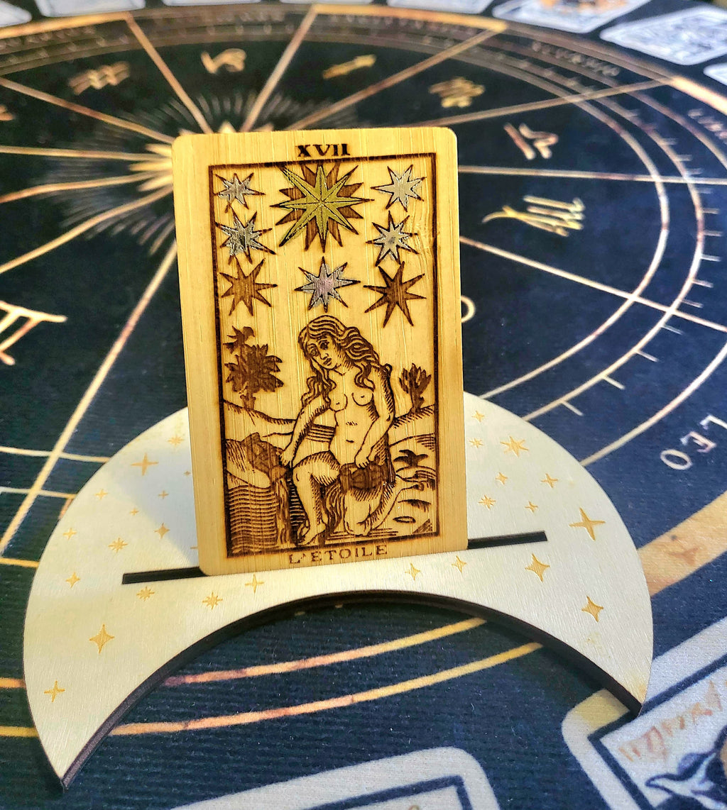 L'Étoile XVII - Carte Tarot NFC Premium | Hypnose & Méditation Guidée